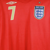 England 2006-07 Beckham Away Kit (L)