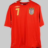 England 2006-07 Beckham Away Kit (L)