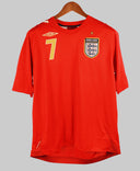 England 2006-07 Beckham Away Kit (L)