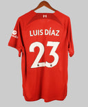 Liverpool 2022-23 Luis Diaz Home Kit (XL)