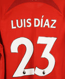 Liverpool 2022-23 Luis Diaz Home Kit (XL)