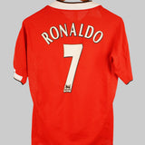 Manchester United 2007-08 Ronaldo Home Kit (M)