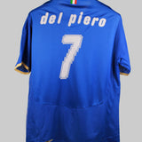 Italy 2008 Del Piero Home Kit (L)