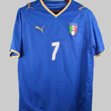 Italy 2008 Del Piero Home Kit (L)