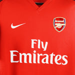 Arsenal 2009-10 Vela Home Kit (M)