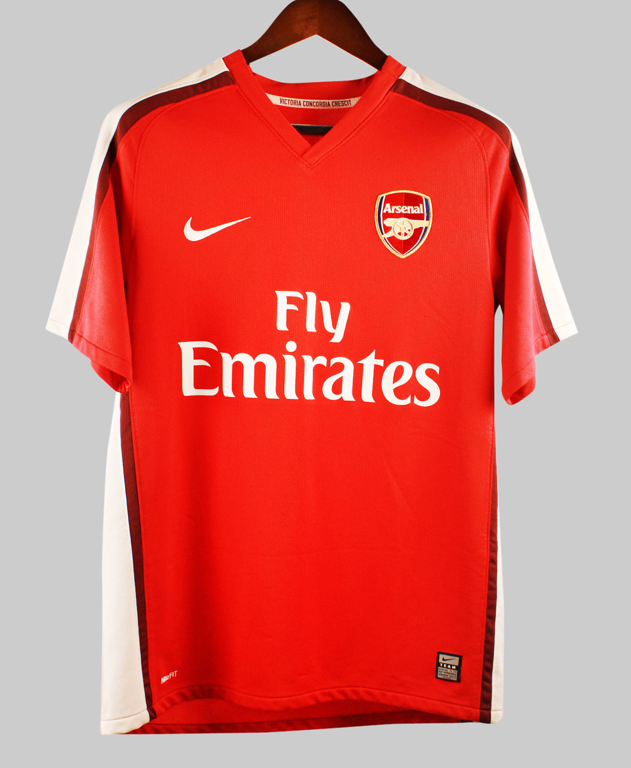 Arsenal 2009-10 Vela Home Kit (M)