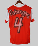 Airbrushed Arsenal 2010-11 Fabregas Home Kit (M)