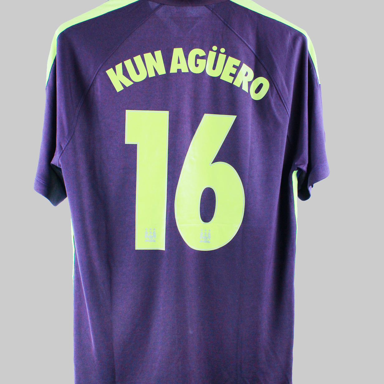 Manchester City 2014-15 Kun Aguero Third Kit  (L)