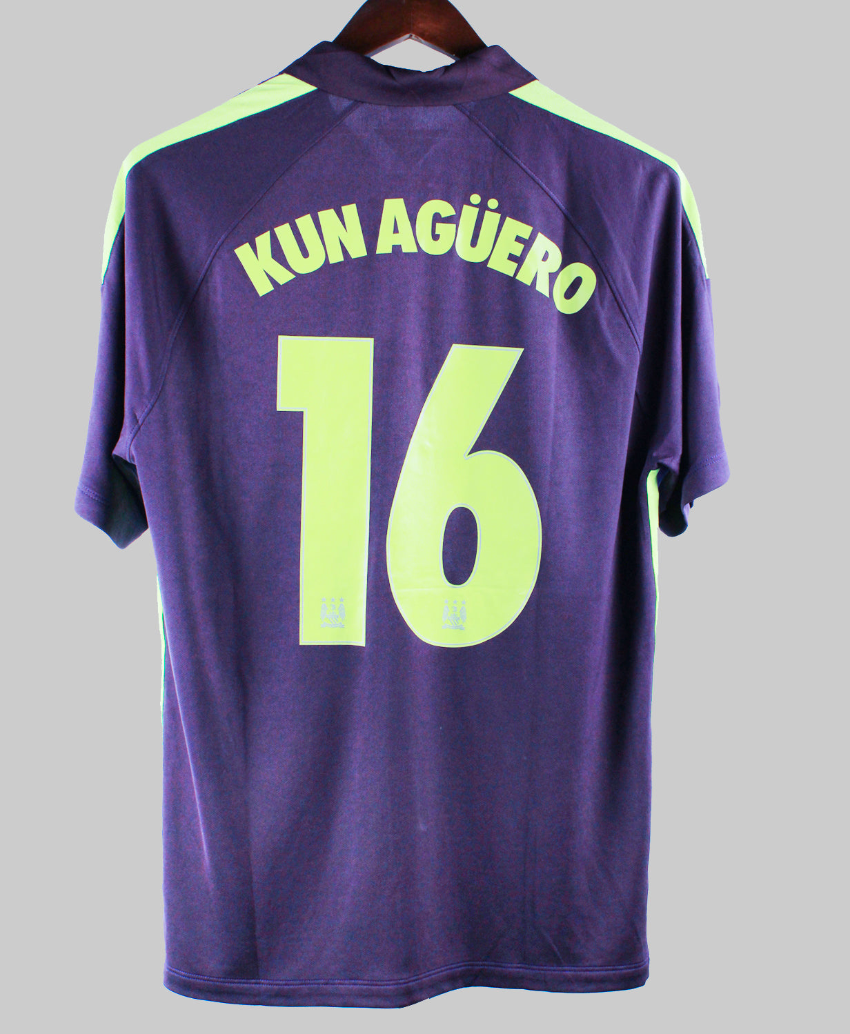 Manchester City 2014-15 Kun Aguero Third Kit  (L)