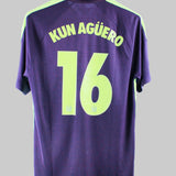 Manchester City 2014-15 Kun Aguero Third Kit  (L)
