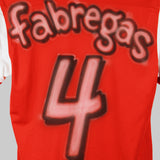 Airbrushed Arsenal 2010-11 Fabregas Home Kit (M)