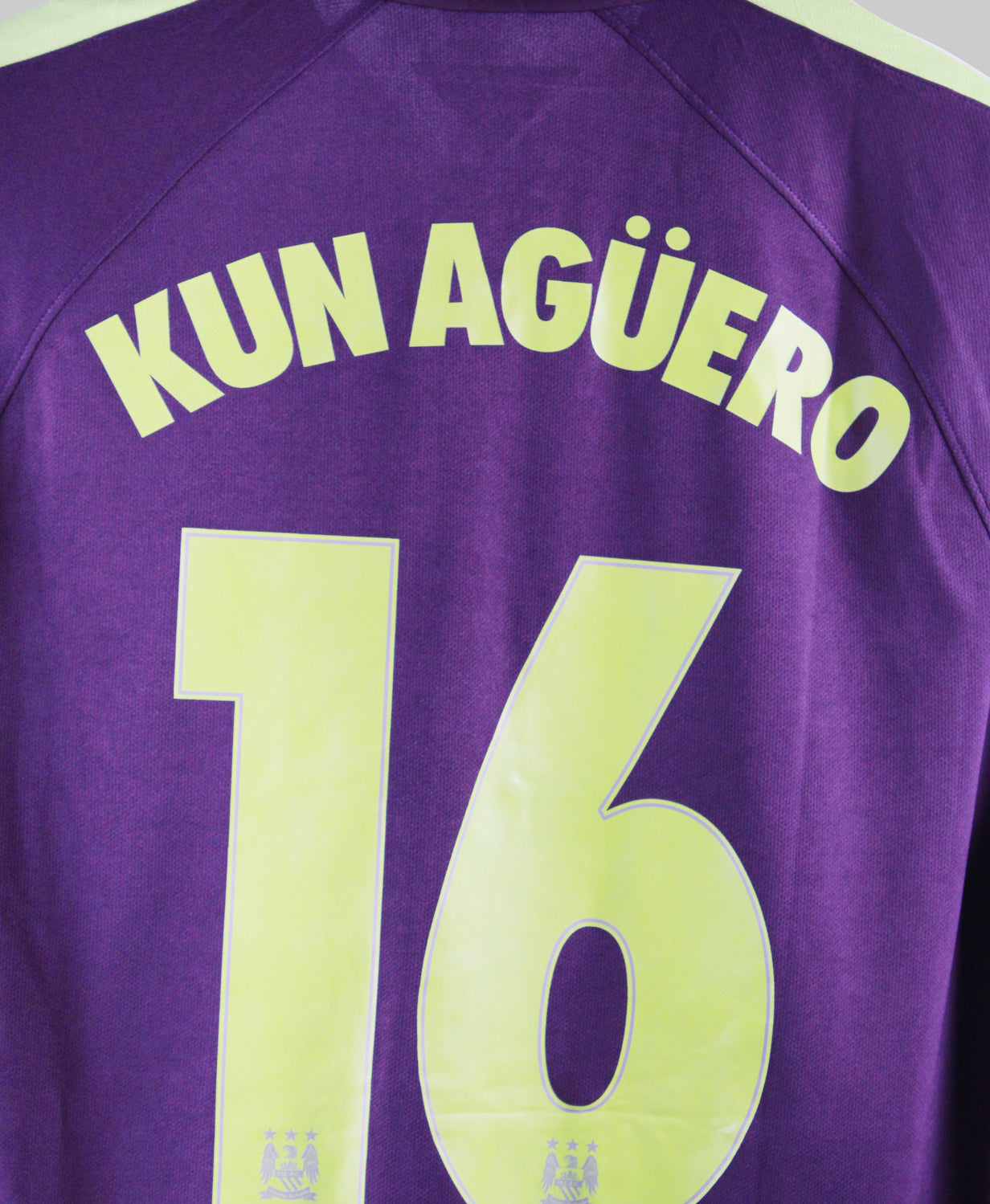Manchester City 2014-15 Kun Aguero Third Kit  (L)