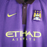 Manchester City 2014-15 Kun Aguero Third Kit  (L)