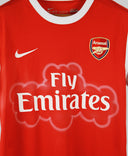 Airbrushed Arsenal 2010-11 Fabregas Home Kit (M)