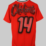 Airbrushed Manchester United 2011-12 Chicharito Home Kit (S)