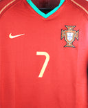 Portugal 2006-07 Figo Home Kit  (M)