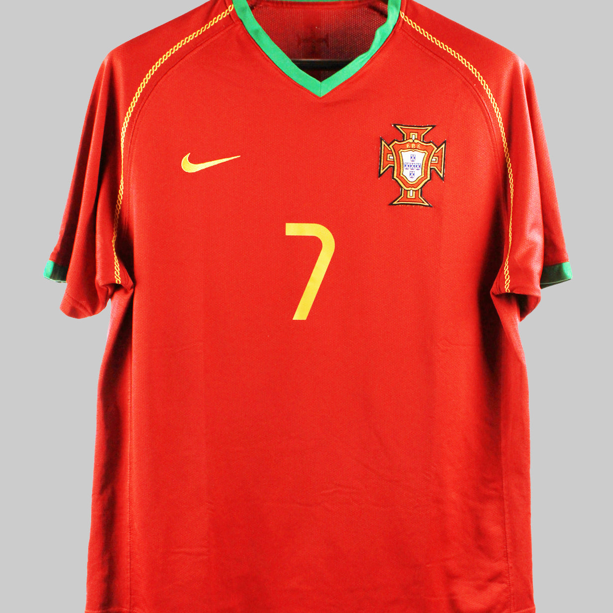 Portugal 2006-07 Figo Home Kit  (M)