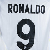 Real Madrid 2009-10 Ronaldo Home Kit  (M)