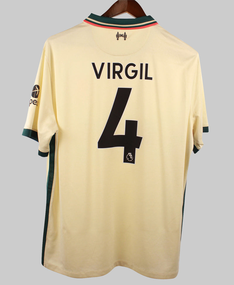 Liverpool 2021-22 Virgil Away Kit (XL)