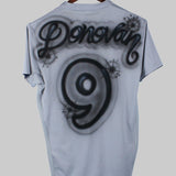 Airbrushed Everton 2011-12 Donovan Third Kit (S)