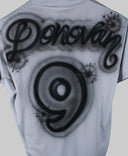 Airbrushed Everton 2011-12 Donovan Third Kit (S)