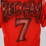 Airbrushed England 2004-05 Beckham Away Kit (M)