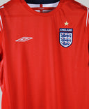 Airbrushed England 2004-05 Beckham Away Kit (M)