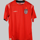 Airbrushed England 2004-05 Beckham Away Kit (M)