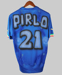 Airbrushed Italy 2014-15 Pirlo Home Kit (M)