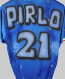 Airbrushed Italy 2014-15 Pirlo Home Kit (M)