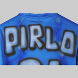 Airbrushed Italy 2014-15 Pirlo Home Kit (M)