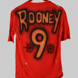 Airbrushed England 2006-07 Rooney Away Kit (S)