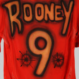 Airbrushed England 2006-07 Rooney Away Kit (S)