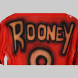 Airbrushed England 2006-07 Rooney Away Kit (S)