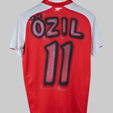 Airbrushed Arsenal 2017-18 Ozil Home Kit (S)