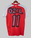 Airbrushed Arsenal 2017-18 Ozil Home Kit (S)