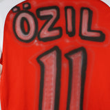 Airbrushed Arsenal 2017-18 Ozil Home Kit (S)