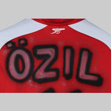 Airbrushed Arsenal 2017-18 Ozil Home Kit (S)