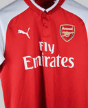 Airbrushed Arsenal 2017-18 Ozil Home Kit (S)