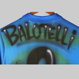 Airbrushed Italy 2014-15 Balotelli Home Kit (M)