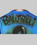 Airbrushed Italy 2014-15 Balotelli Home Kit (M)