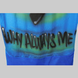 Airbrushed Italy 2014-15 Balotelli Home Kit (M)