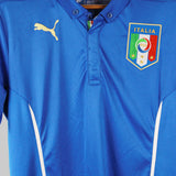 Airbrushed Italy 2014-15 Balotelli Home Kit (M)