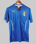Airbrushed Italy 2014-15 Balotelli Home Kit (M)