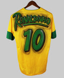 Airbrushed Brazil 2012-13 Ronaldinho Home Kit (M)