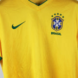 Airbrushed Brazil 2012-13 Ronaldinho Home Kit (M)