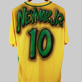 Airbrushed Brazil 2016-17 Neymar Home Kit (XL)