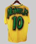 Airbrushed Brazil 2016-17 Neymar Home Kit (XL)