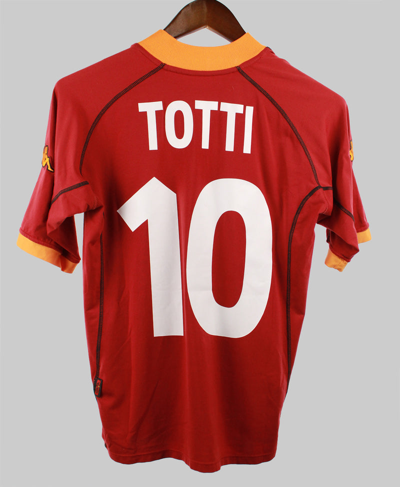 Roma 2001-02 Totti Home Kit (L)