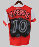 Airbrushed Arsenal 2010-11 V Persie Home Kit (M)